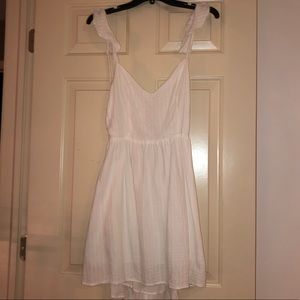 White cotton dress